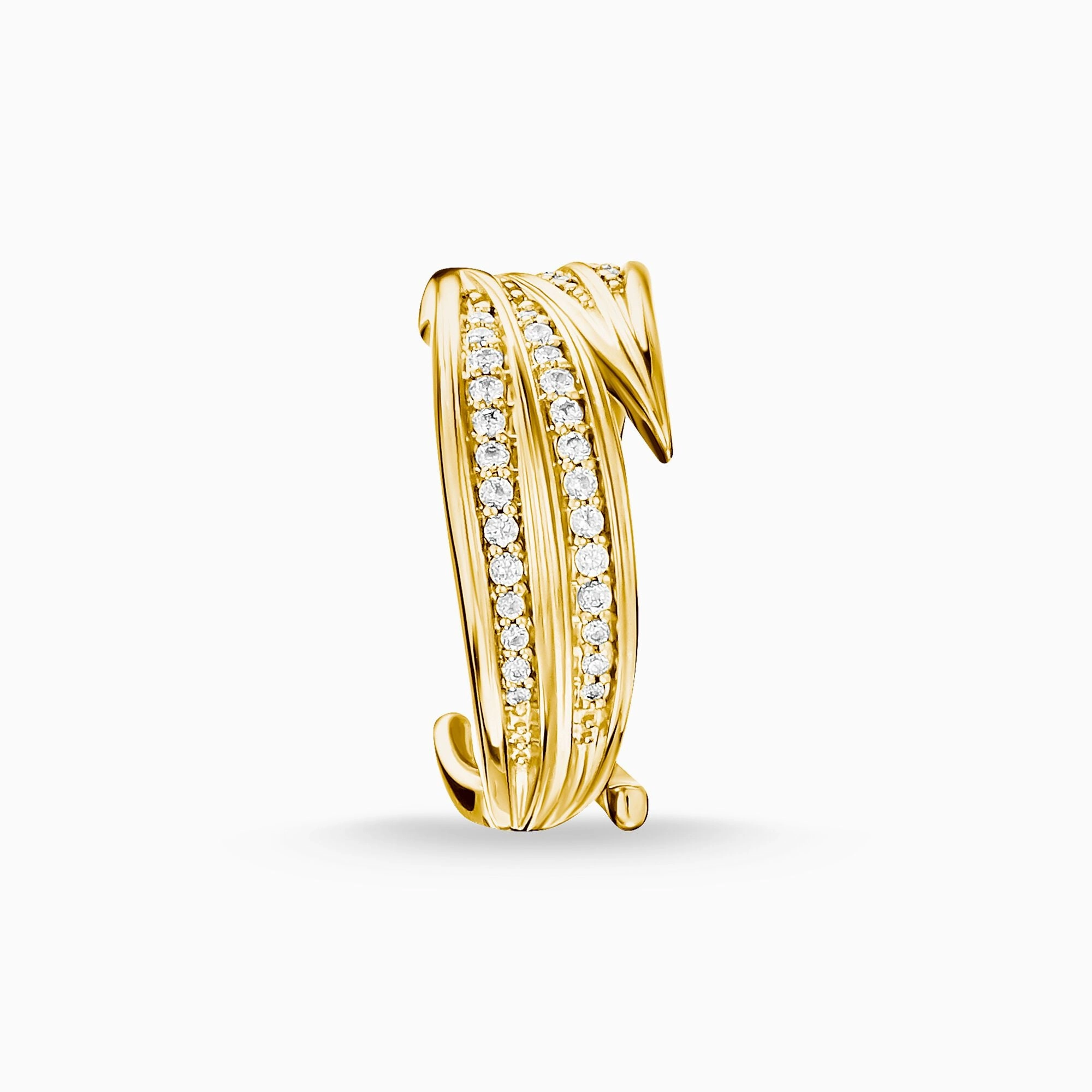 Thomas Sabo Leaves Gold Ring