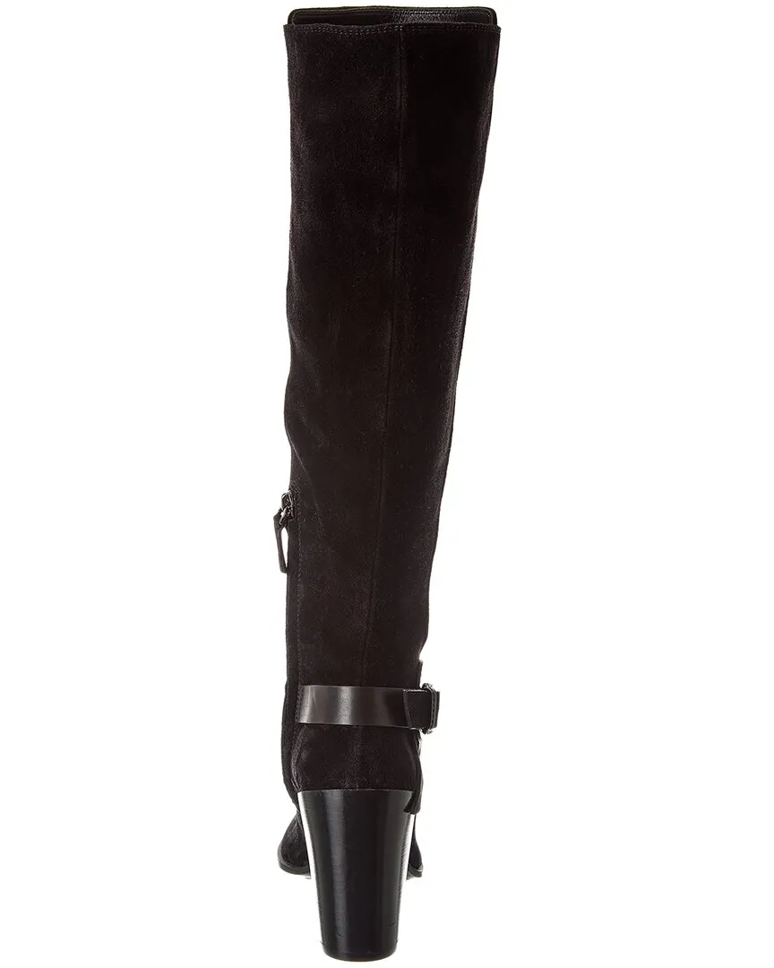 TODs Gommino Suede Over-The-Knee Boot