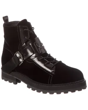 TODs Velvet & Leather Boot
