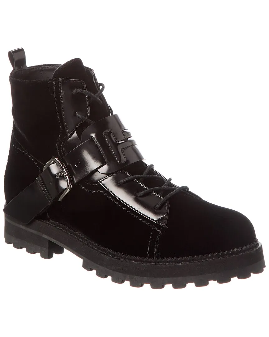 TODs Velvet & Leather Boot