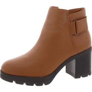 Veeda Womens Zipper Leather Booties