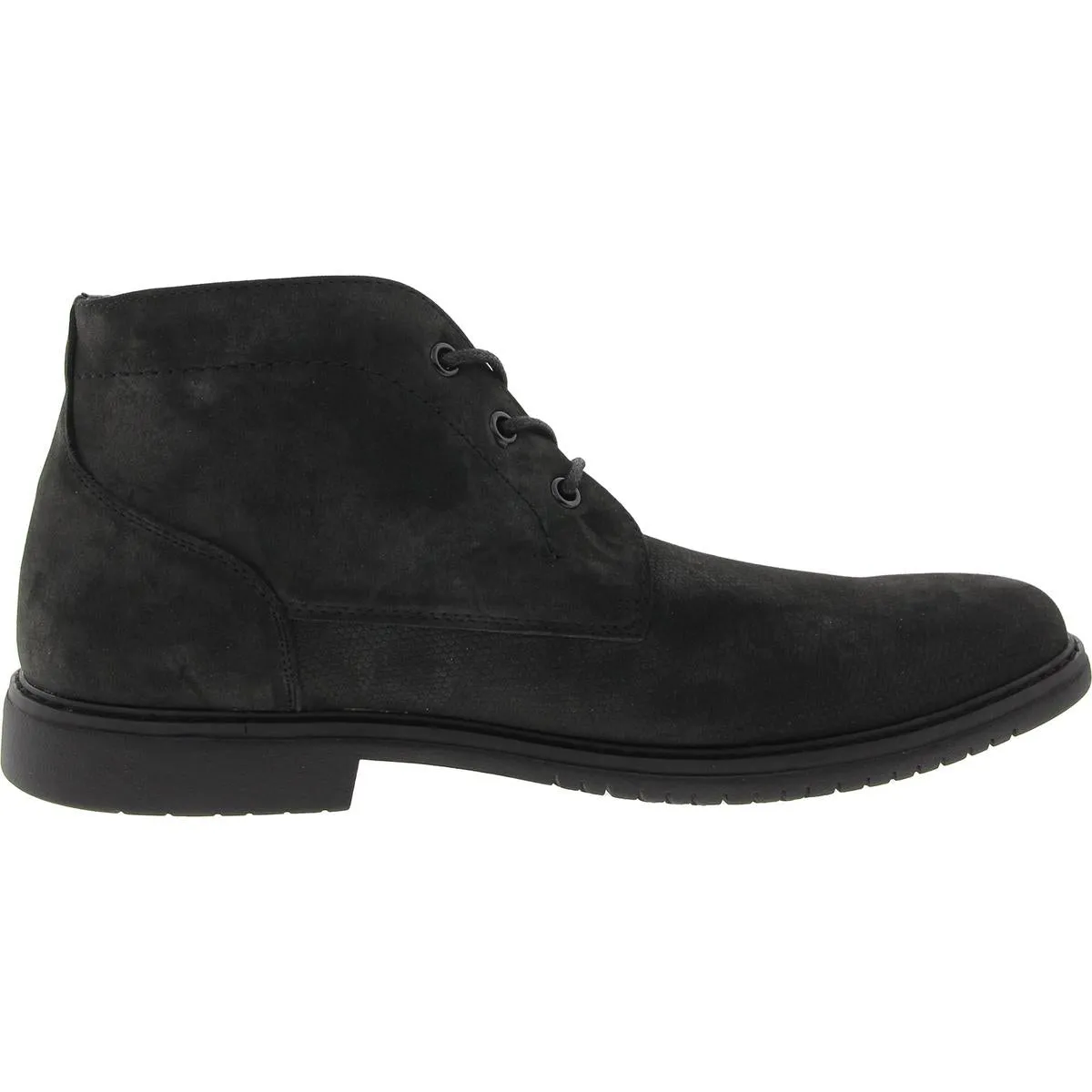 VEGA Mens Pebbled Manmade Chukka Boots