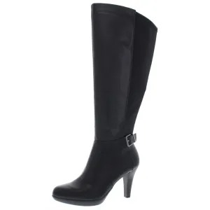 Vennuss Womens Wide Calf Over-The-Knee Boots