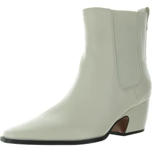 VIANCA Womens Zipper Leather Booties
