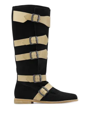 Vima Black Suede