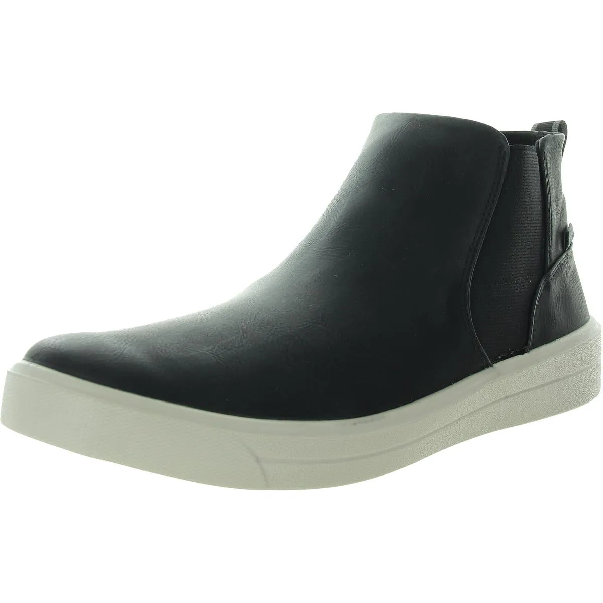Viv Boot Womens Water Repellent Faux Leather Ankle Boots