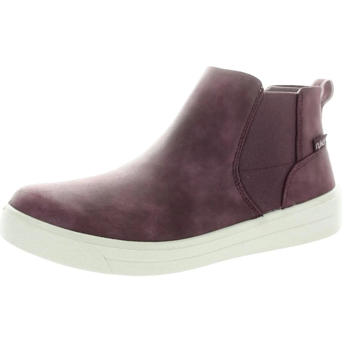 Viv Boot Womens Water Repellent Faux Leather Ankle Boots