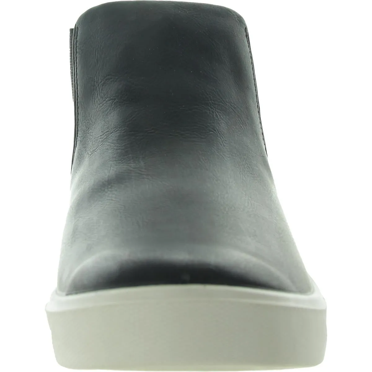 Viv Boot Womens Water Repellent Faux Leather Ankle Boots