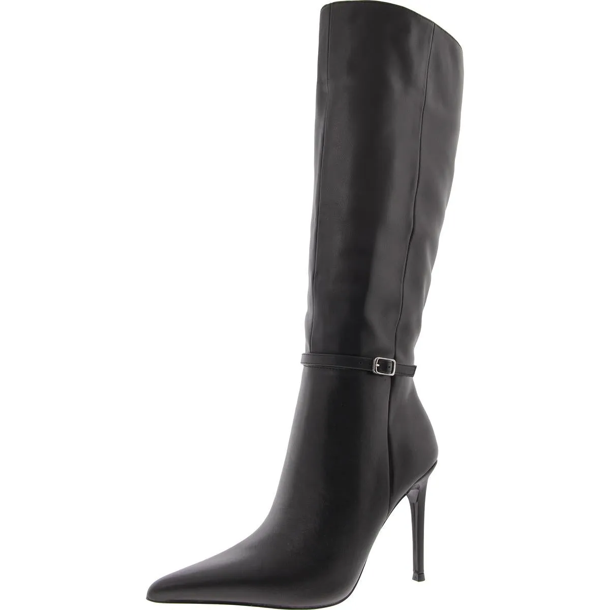 VOCA Womens Zipper Leather Knee-High Boots