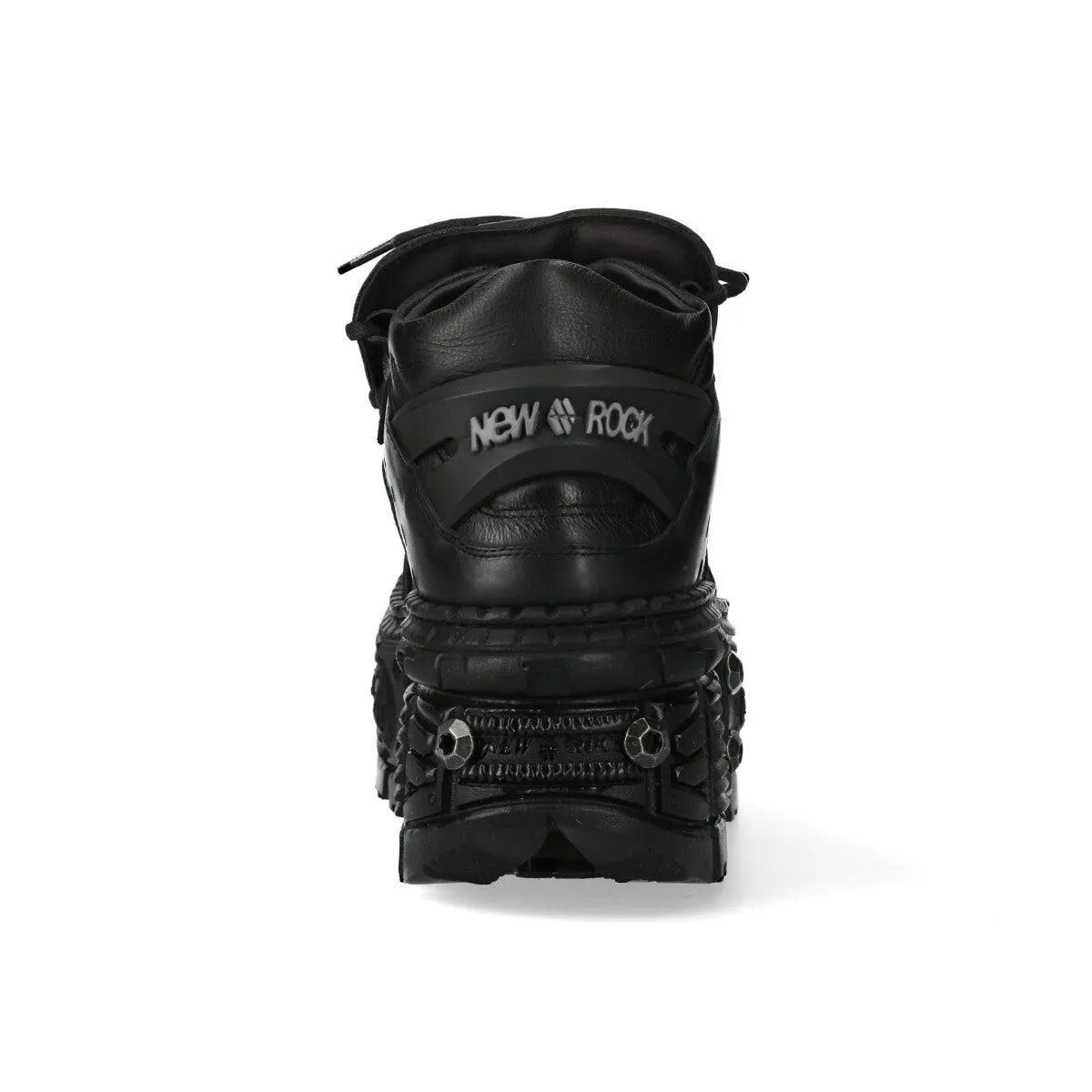 WALL106-S25 Boots Leather Platform Gothic