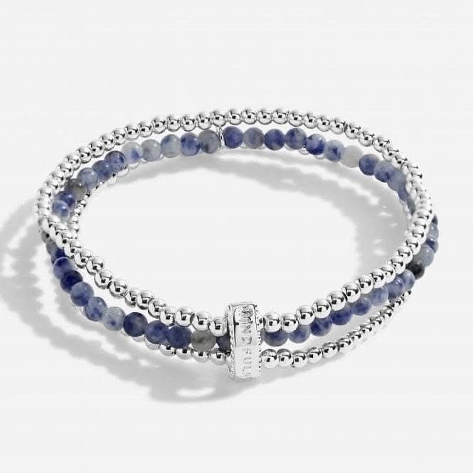 Wellness Stones Blue Lace Agate Bracelet 5072
