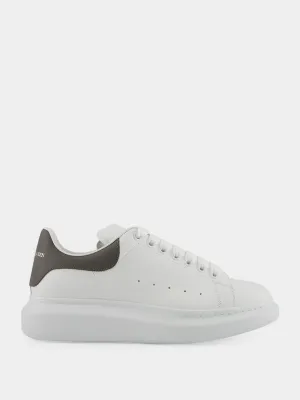 White and Cool Grey Oversized Sneaker