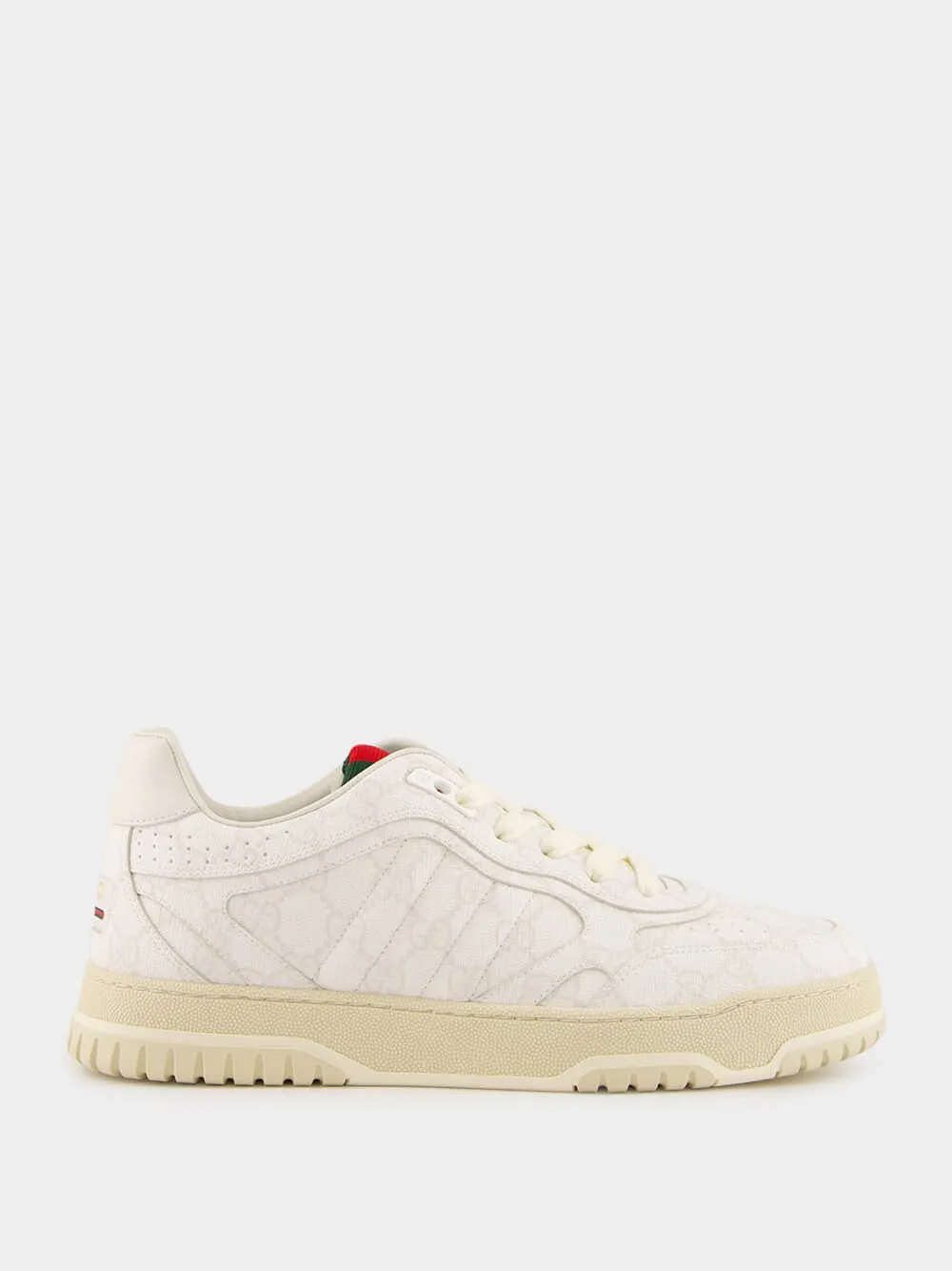 White Men's Gucci Re-Web Sneaker