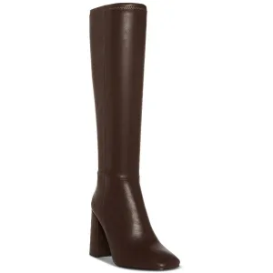Winsloww Womens Zipper Tall Knee-High Boots