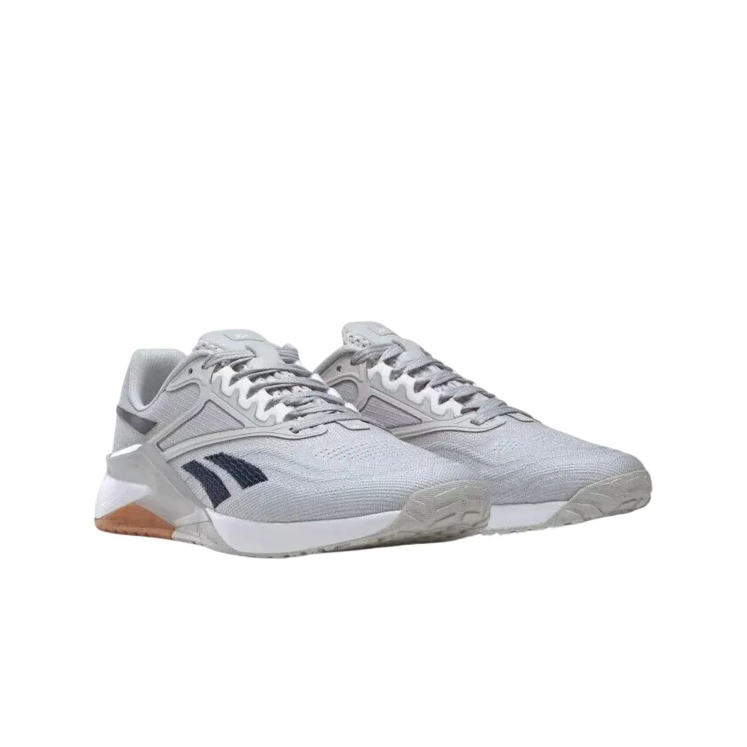 Women Nano X2 Training Shoes In Pure Grey 2/cloud White/reebok Rubber Gum-06