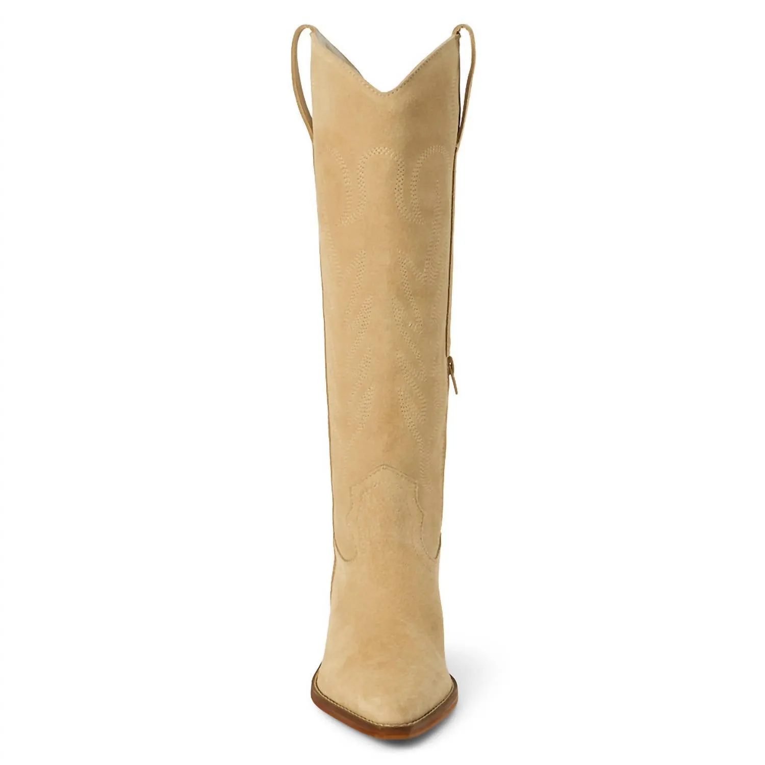 Women's Agency Knee-High Boot In Cream