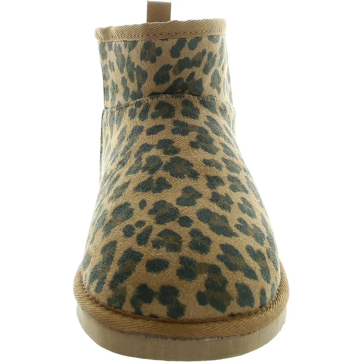 Womens Animal Print Booties