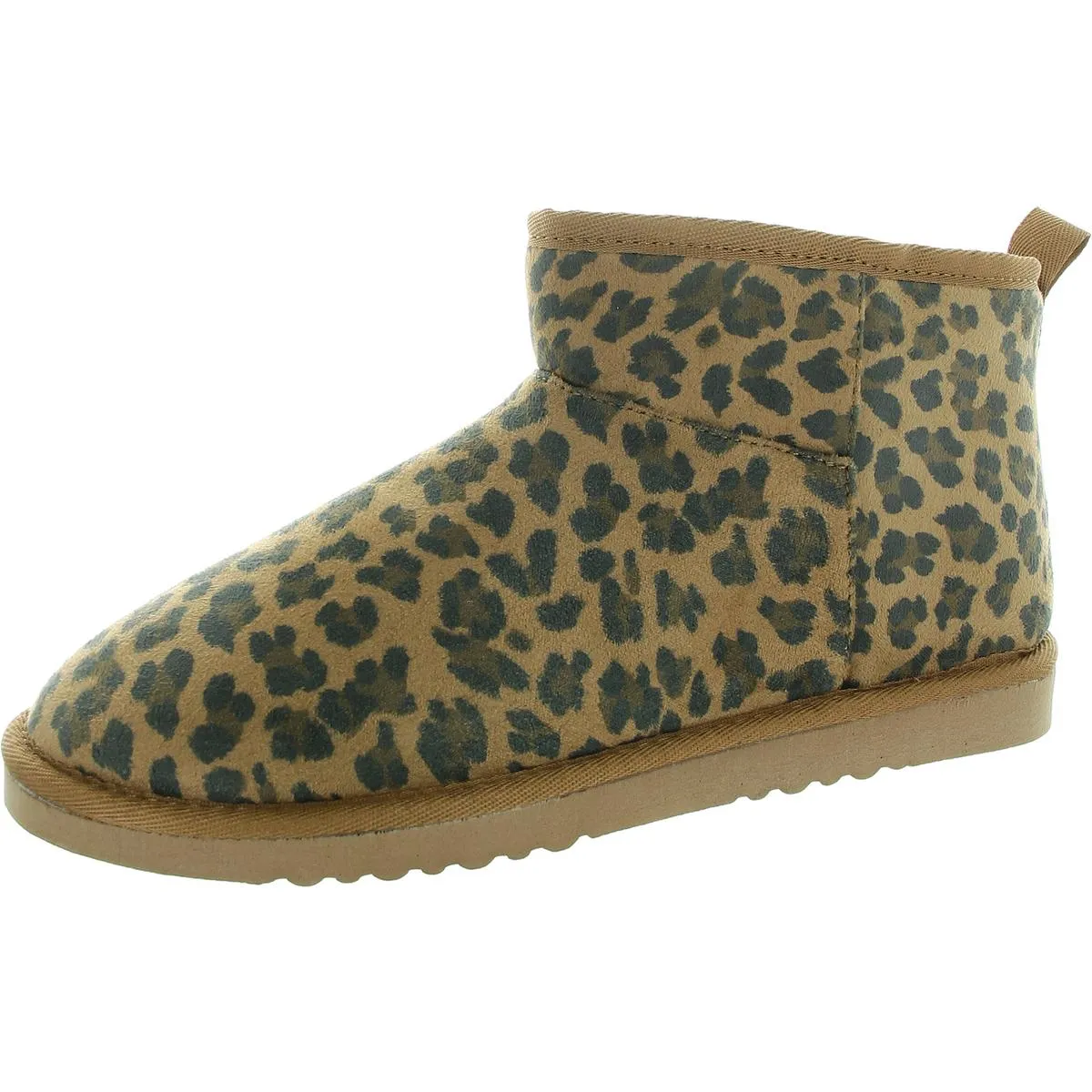 Womens Animal Print Booties