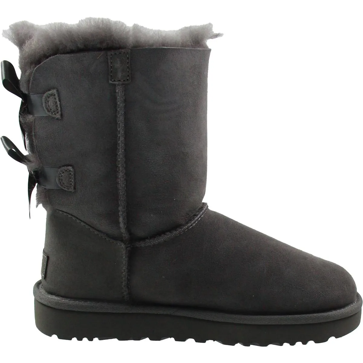 Womens Bow Leather Winter & Snow Boots