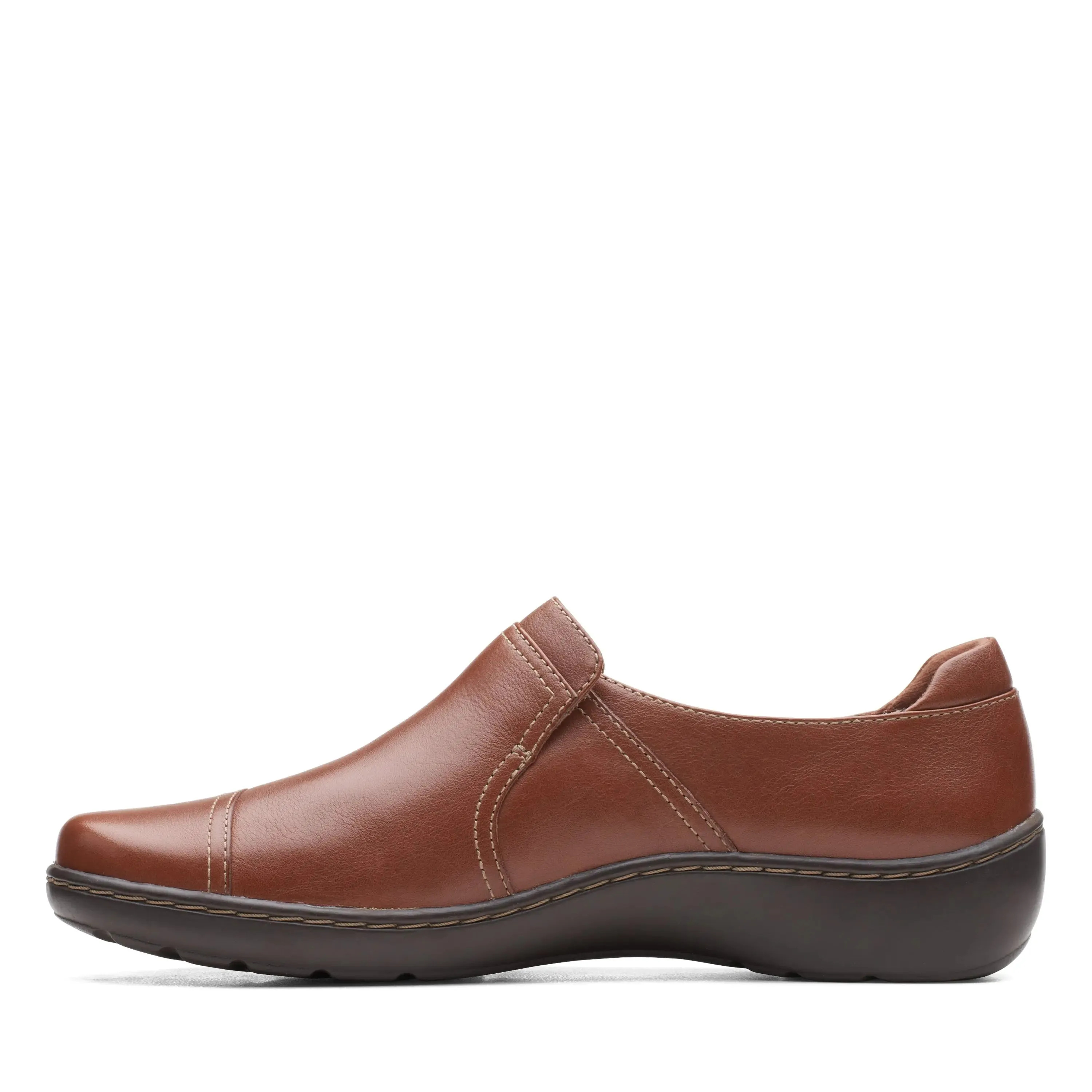 Womens Clarks Cora Poppy  Effortless Slip-On Comfort