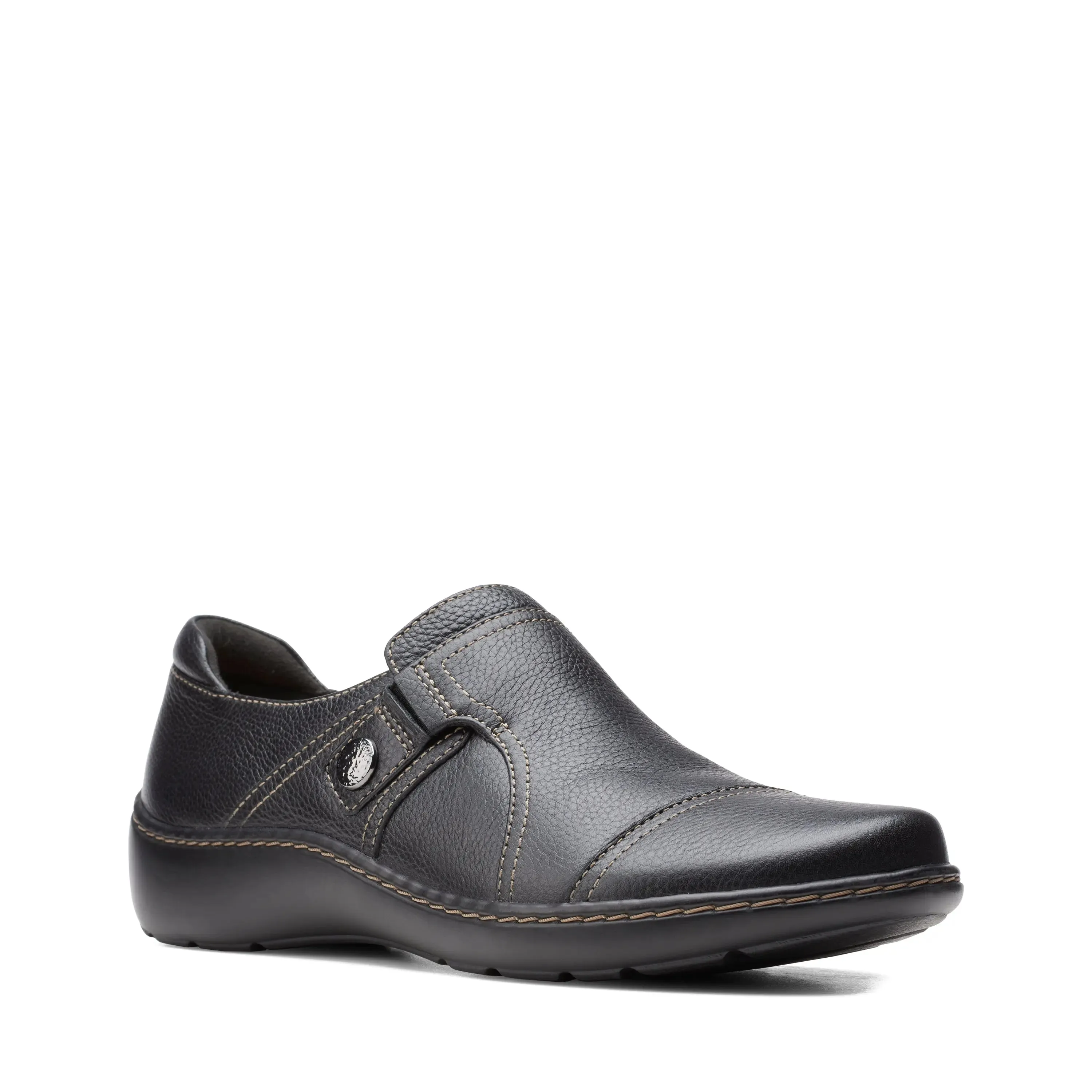 Womens Clarks Cora Poppy  Effortless Slip-On Comfort