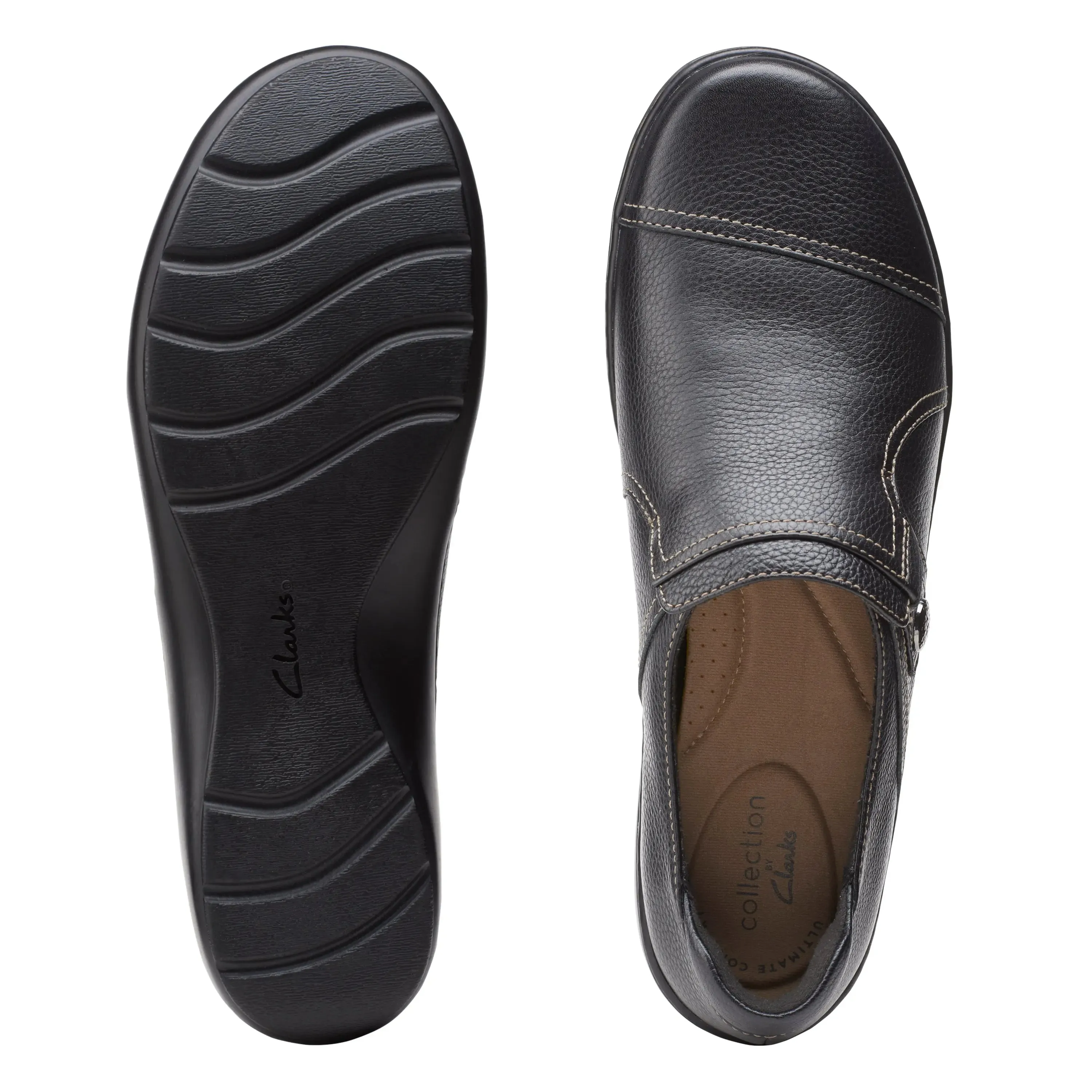 Womens Clarks Cora Poppy  Effortless Slip-On Comfort