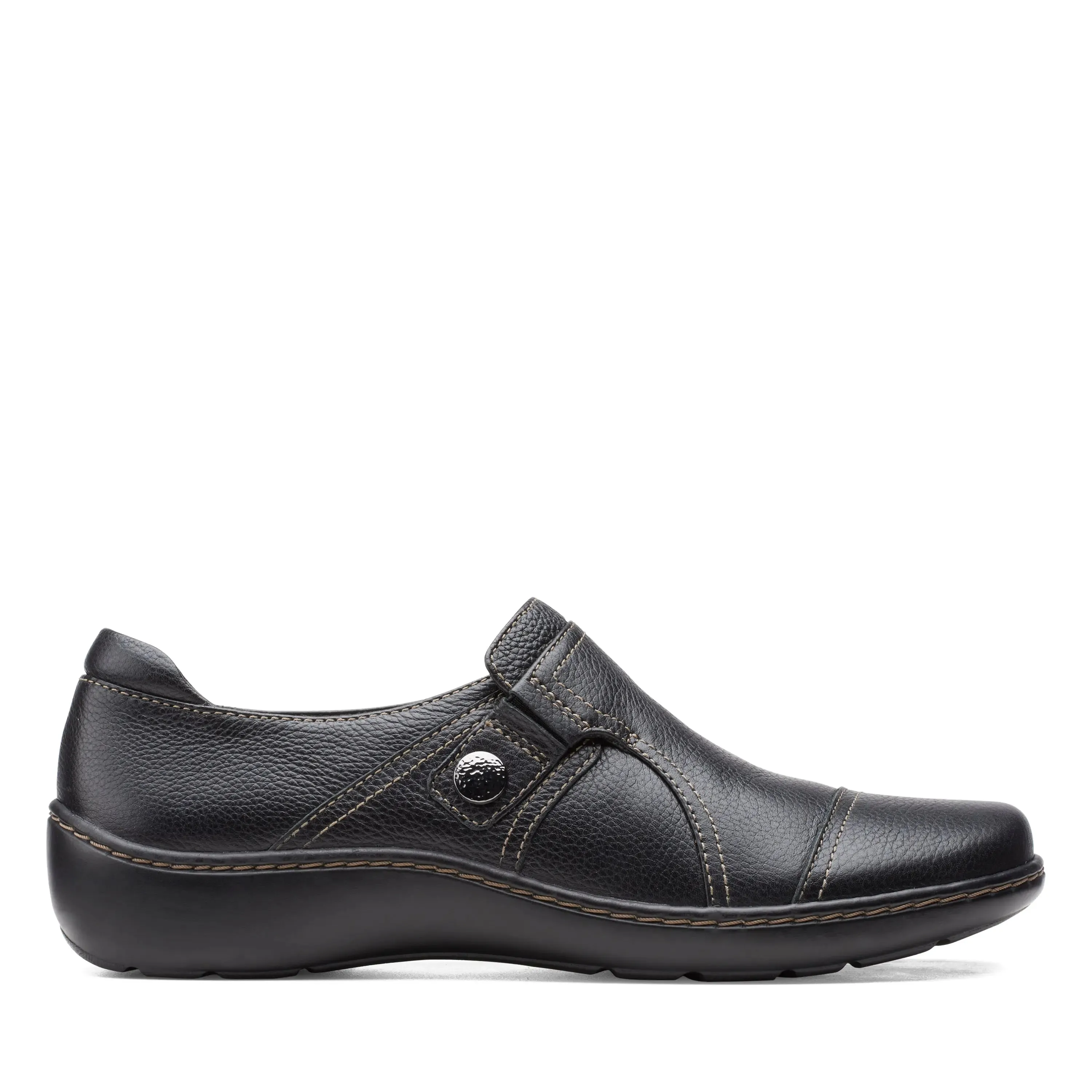 Womens Clarks Cora Poppy  Effortless Slip-On Comfort