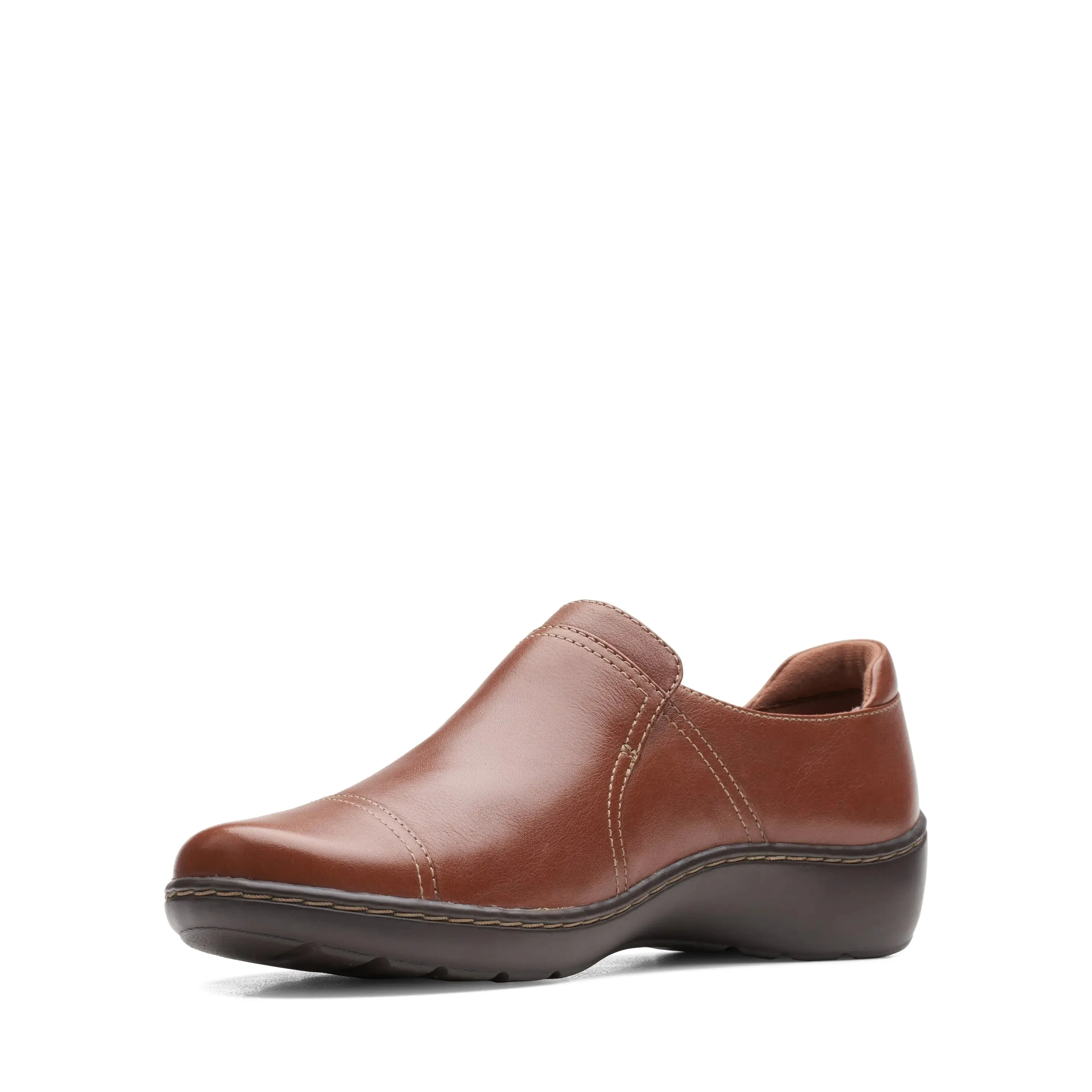 Womens Clarks Cora Poppy  Effortless Slip-On Comfort