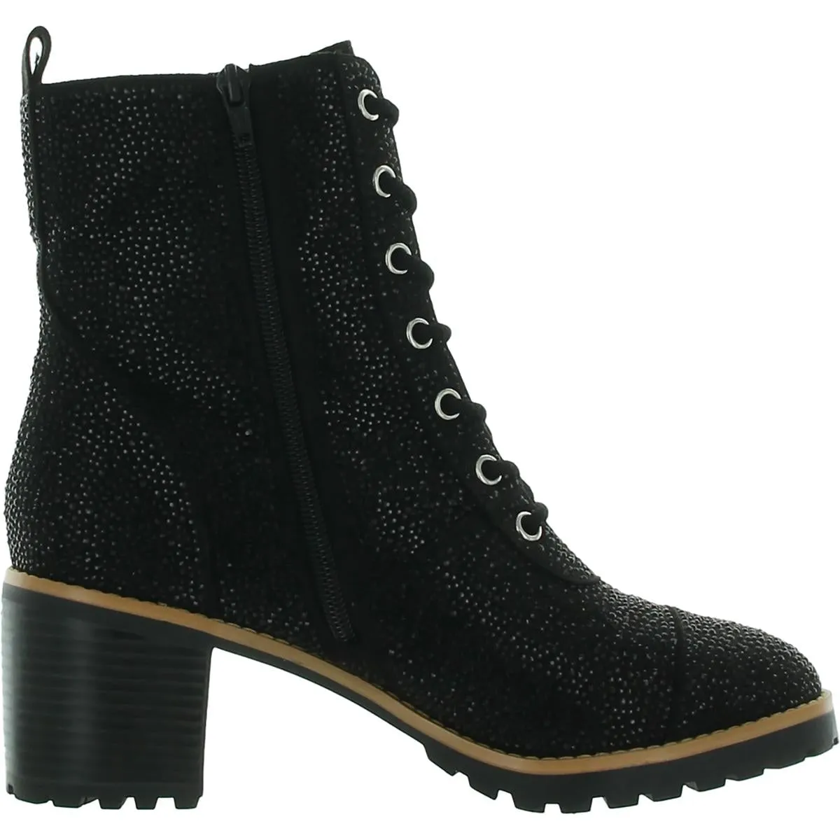 Womens Dressy Zipper Combat & Lace-up Boots