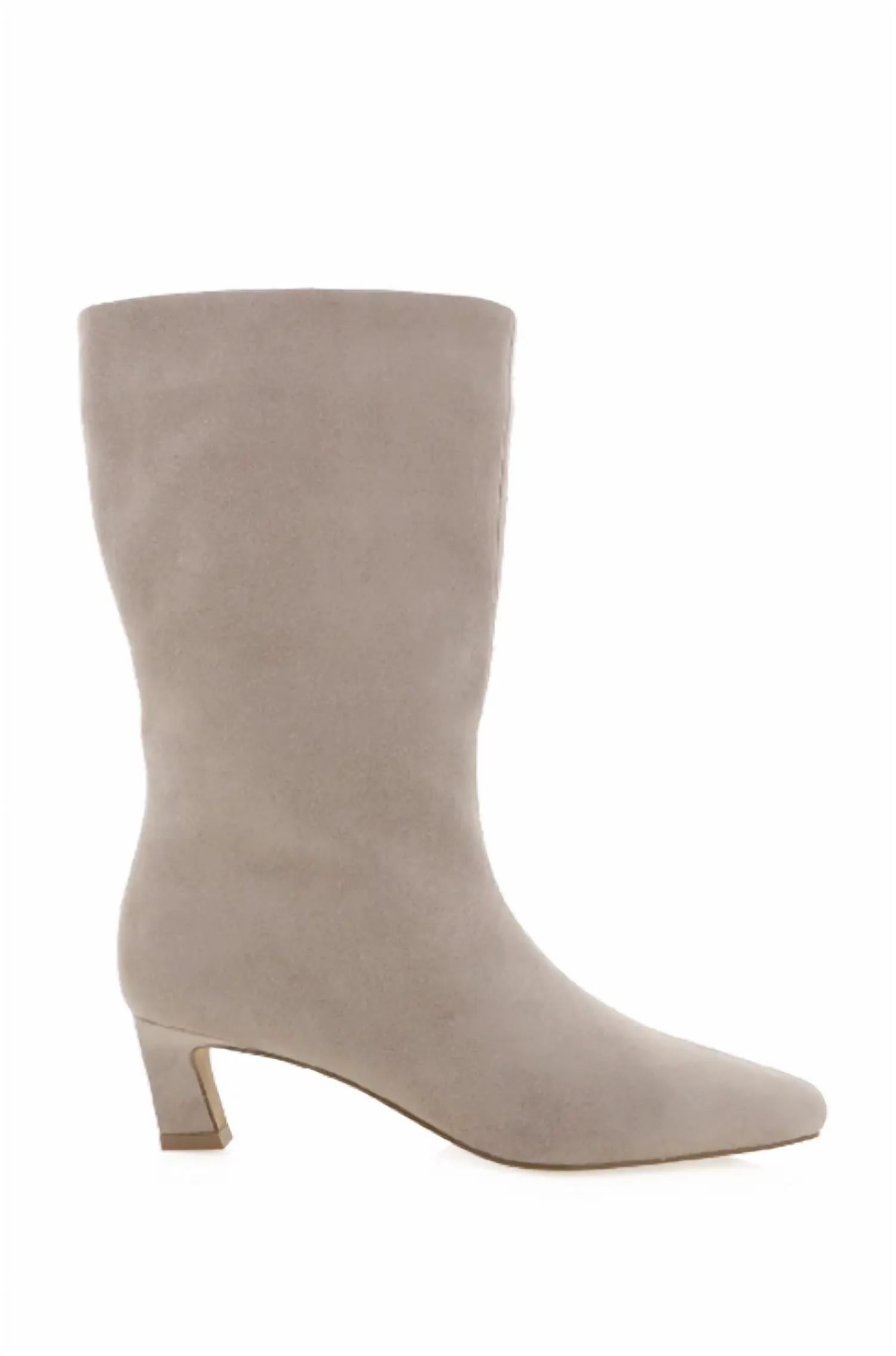 Women's Eliot Square Toe Boot In Mist Suede