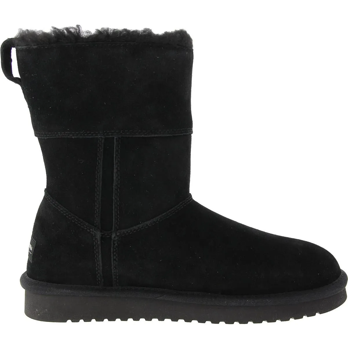 Womens Faux Fur Lined Shearling Boots