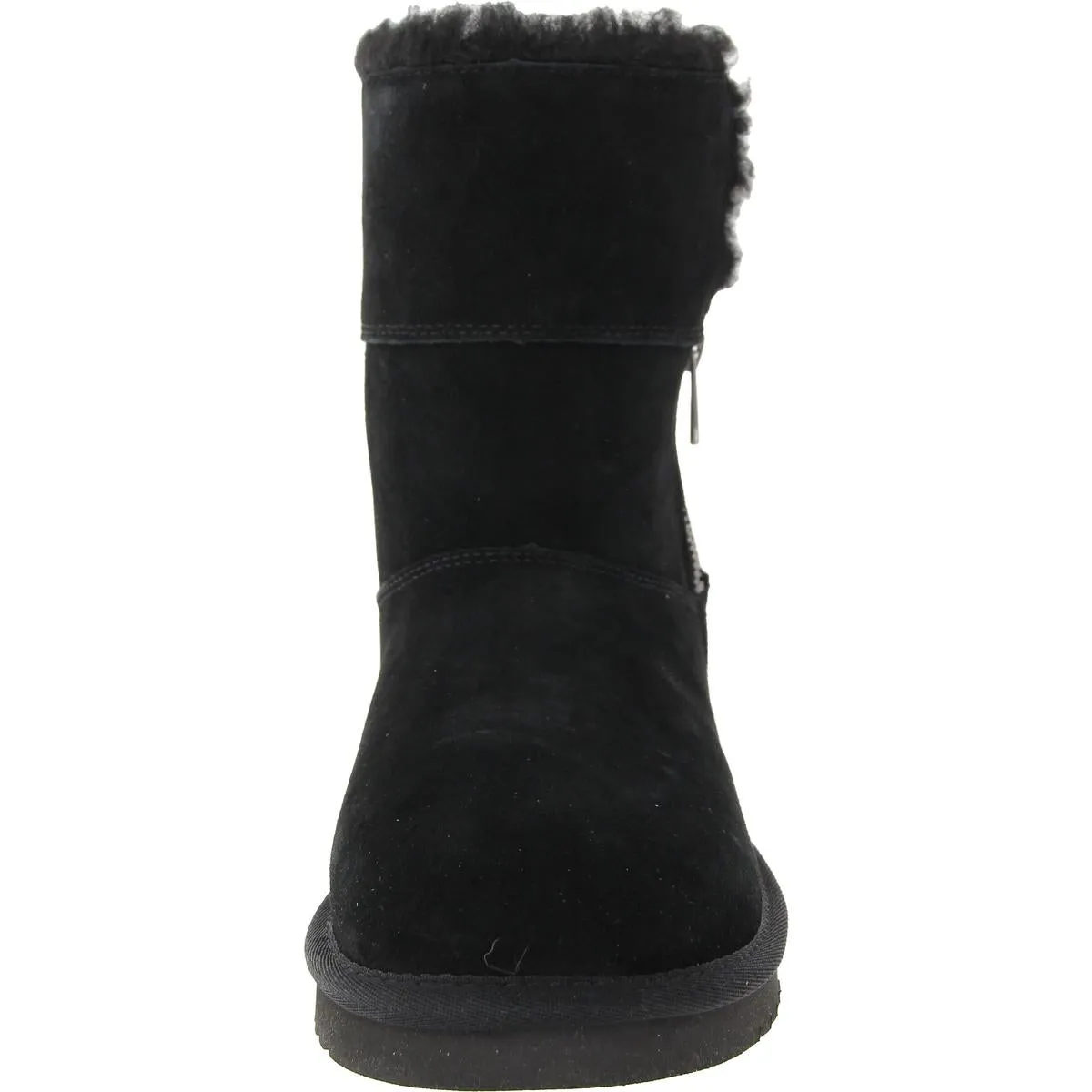 Womens Faux Fur Lined Shearling Boots