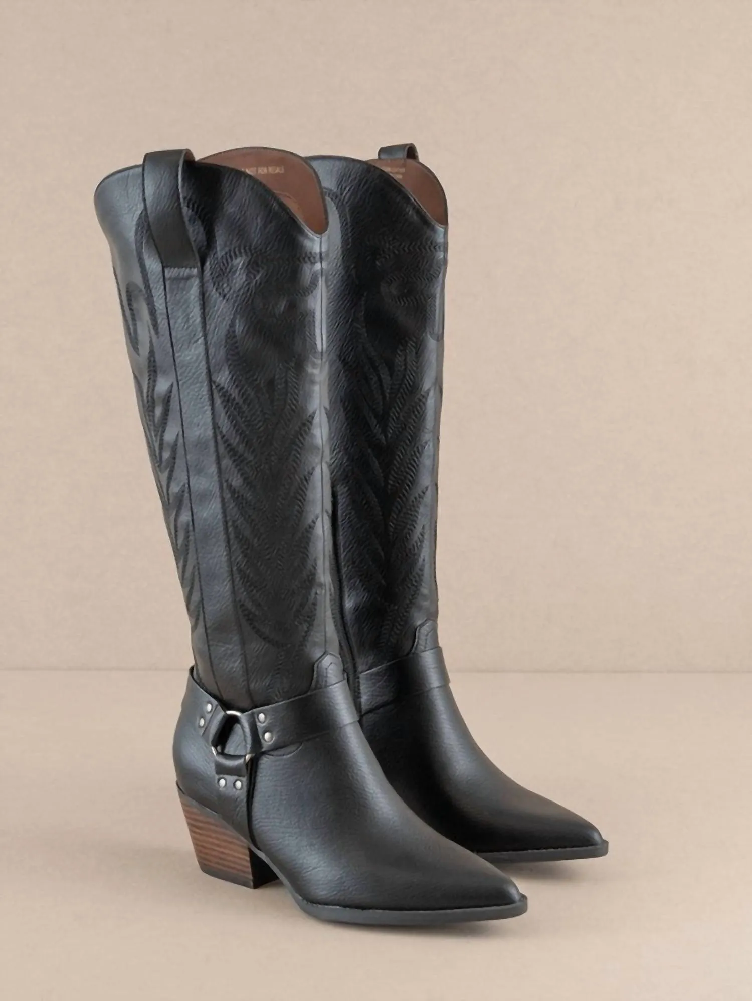Women's Faye Western Boot In Black