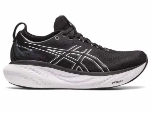 WomenS Gel-Nimbus 25 Running Shoes In Black/pure Silver