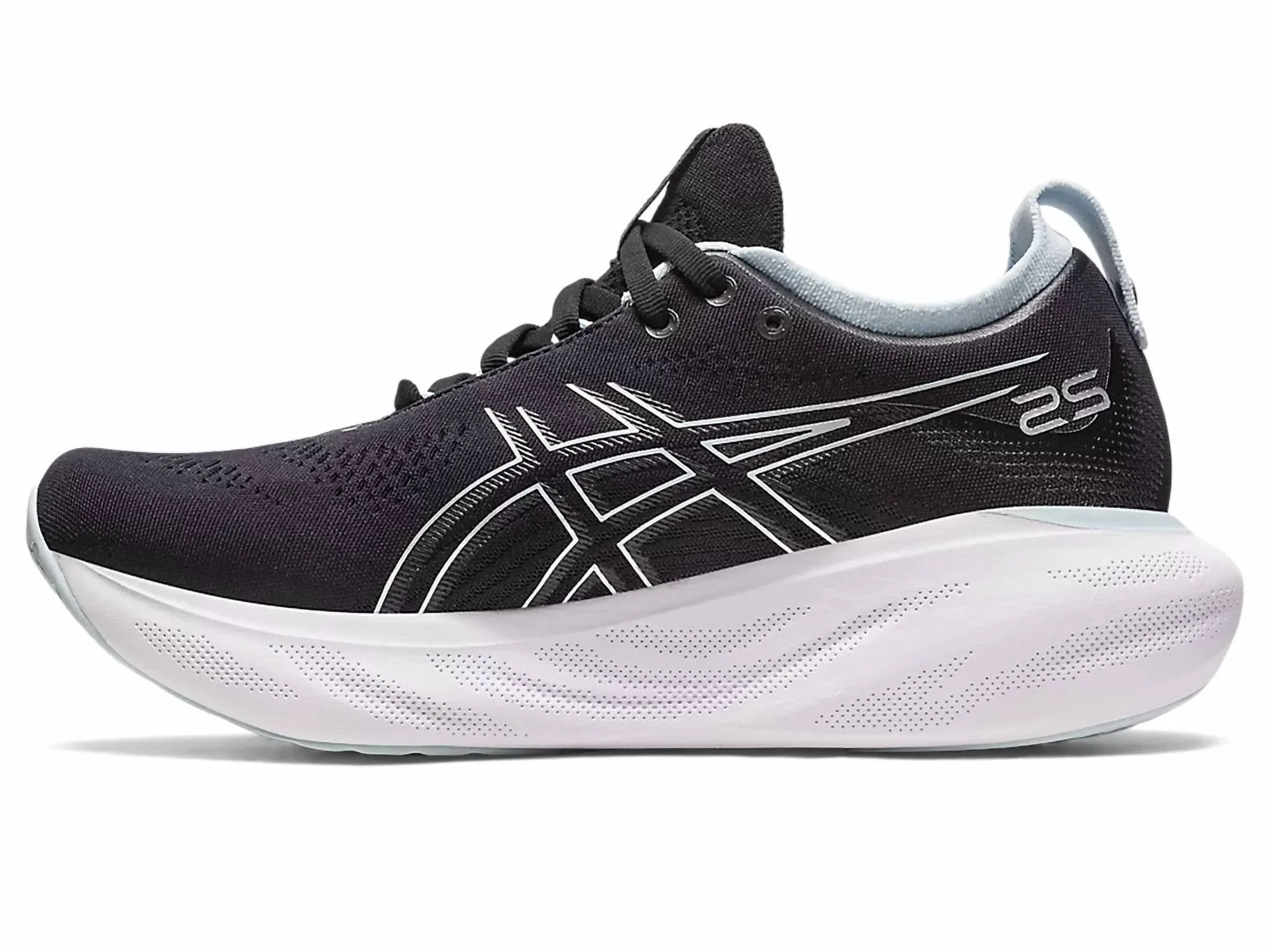 WomenS Gel-Nimbus 25 Running Shoes In Black/reborn Blue