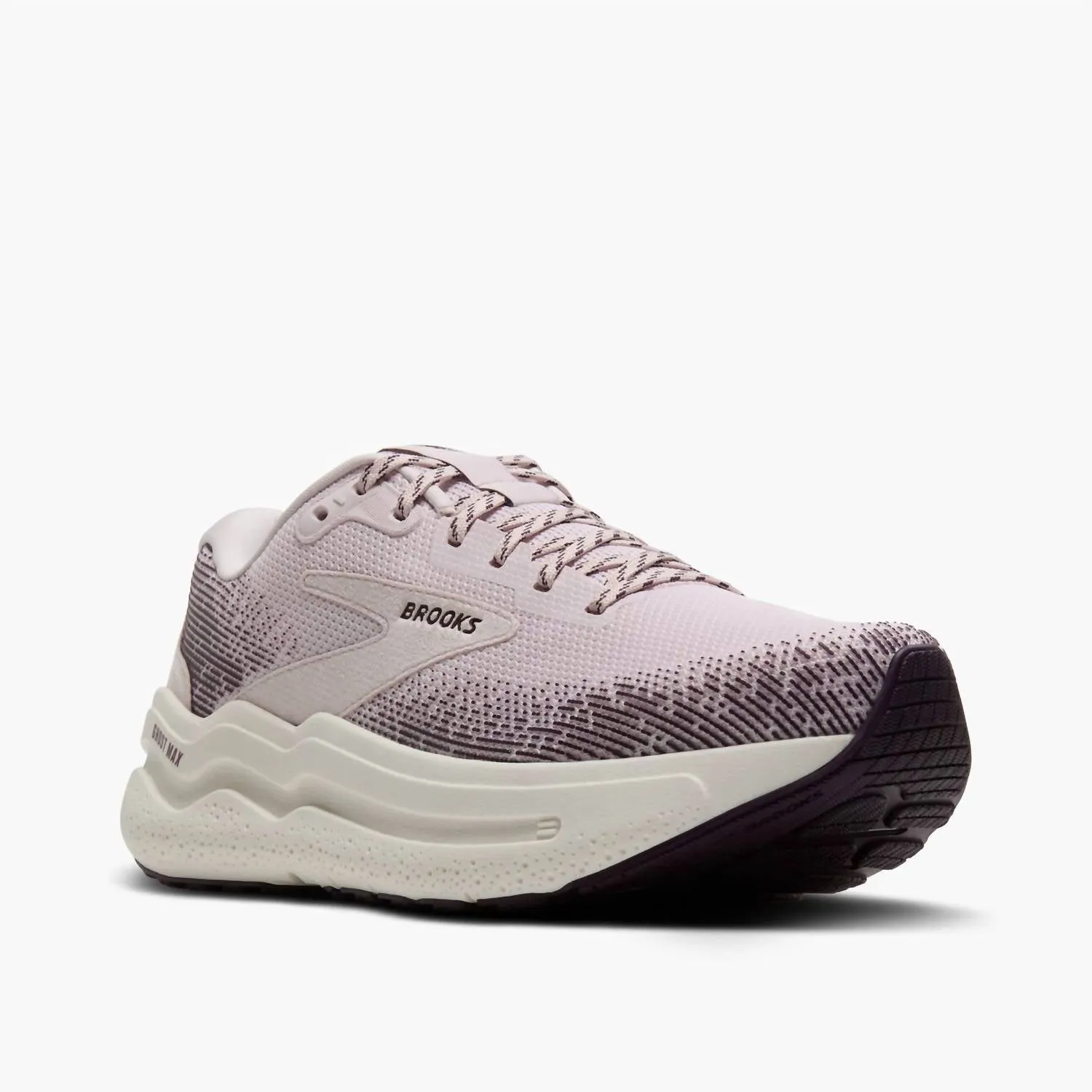 Women's Ghost Max 2 Shoes In 503 - Orchid Ice/plum/coconut