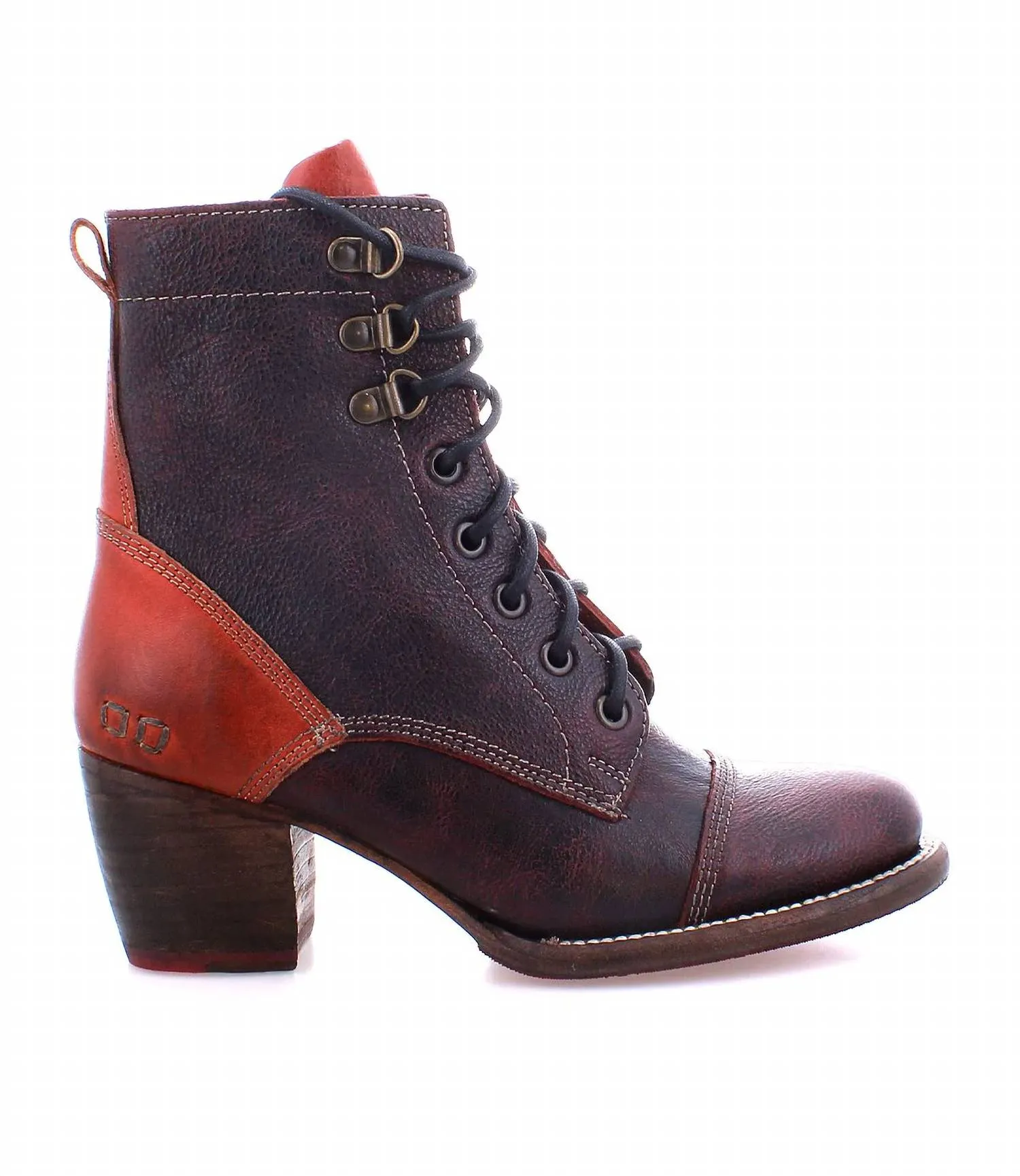 Women's Judgement Boots In Betta Black/red