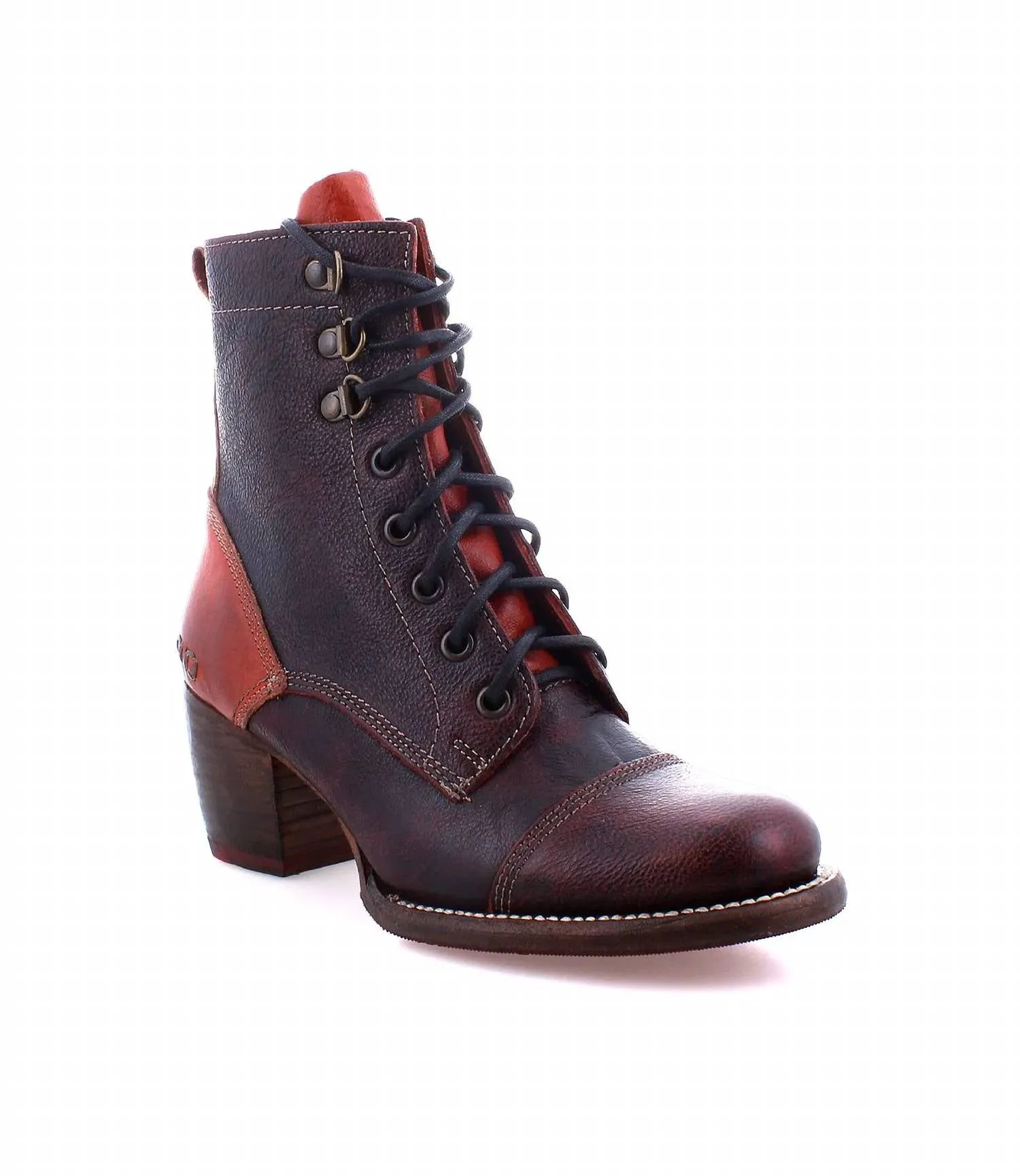 Women's Judgement Boots In Betta Black/red