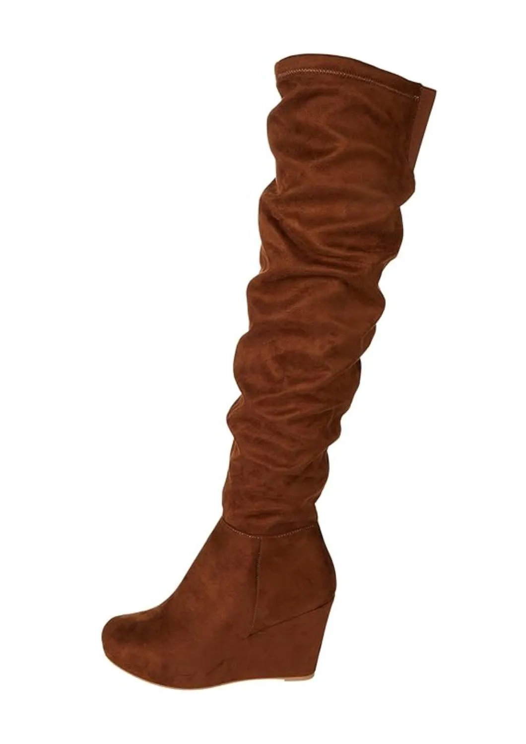 Women's Larisa Over The Knee Boot In Honey Brown