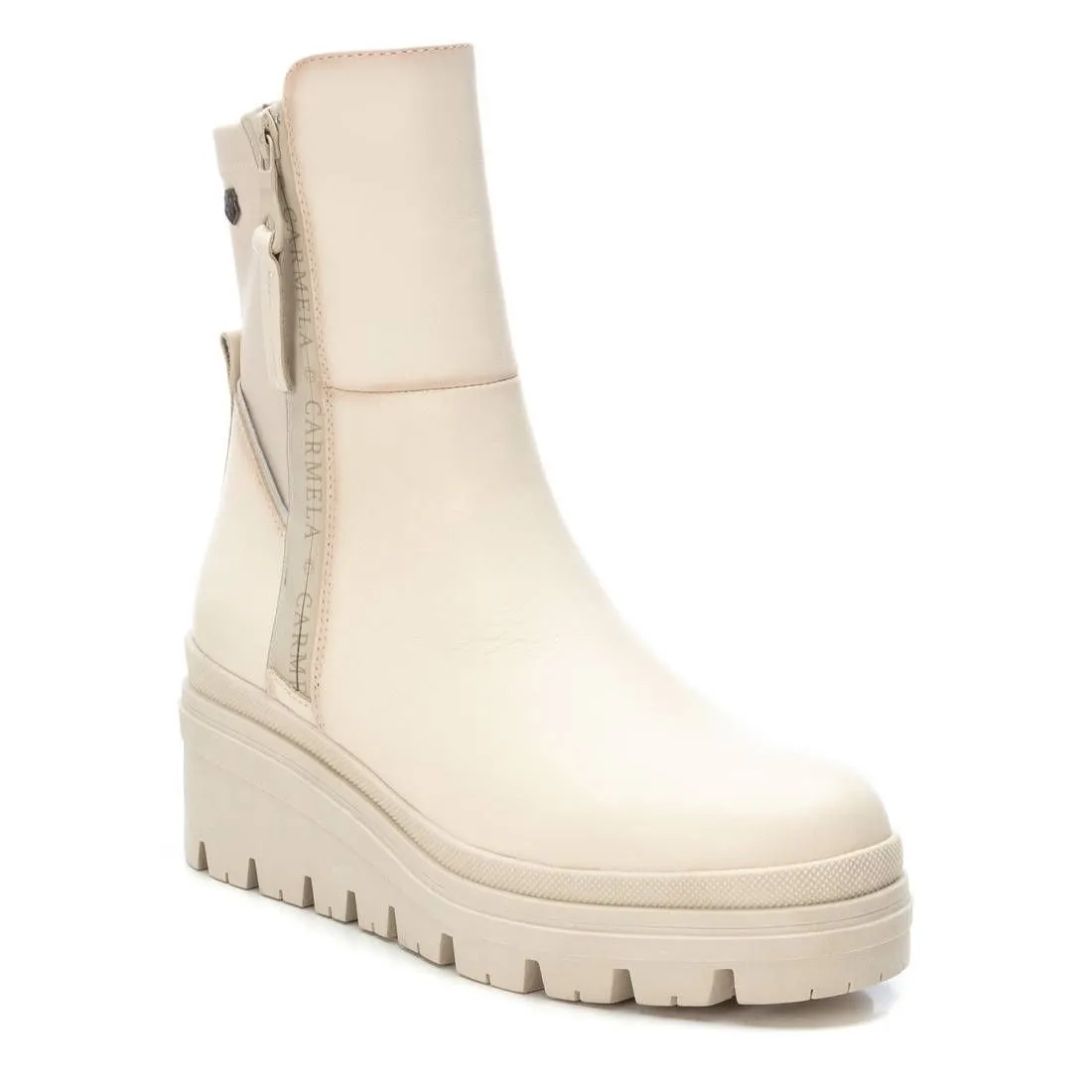 Women's Leather Booties Carmela Collection By XTI