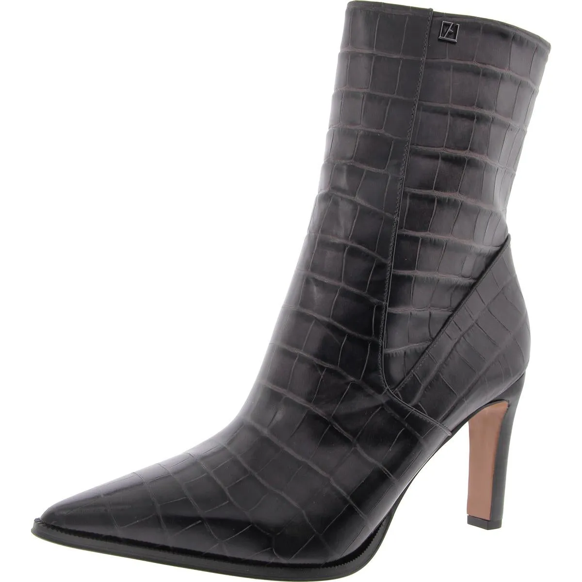 Womens Leather Mid-Calf Boots