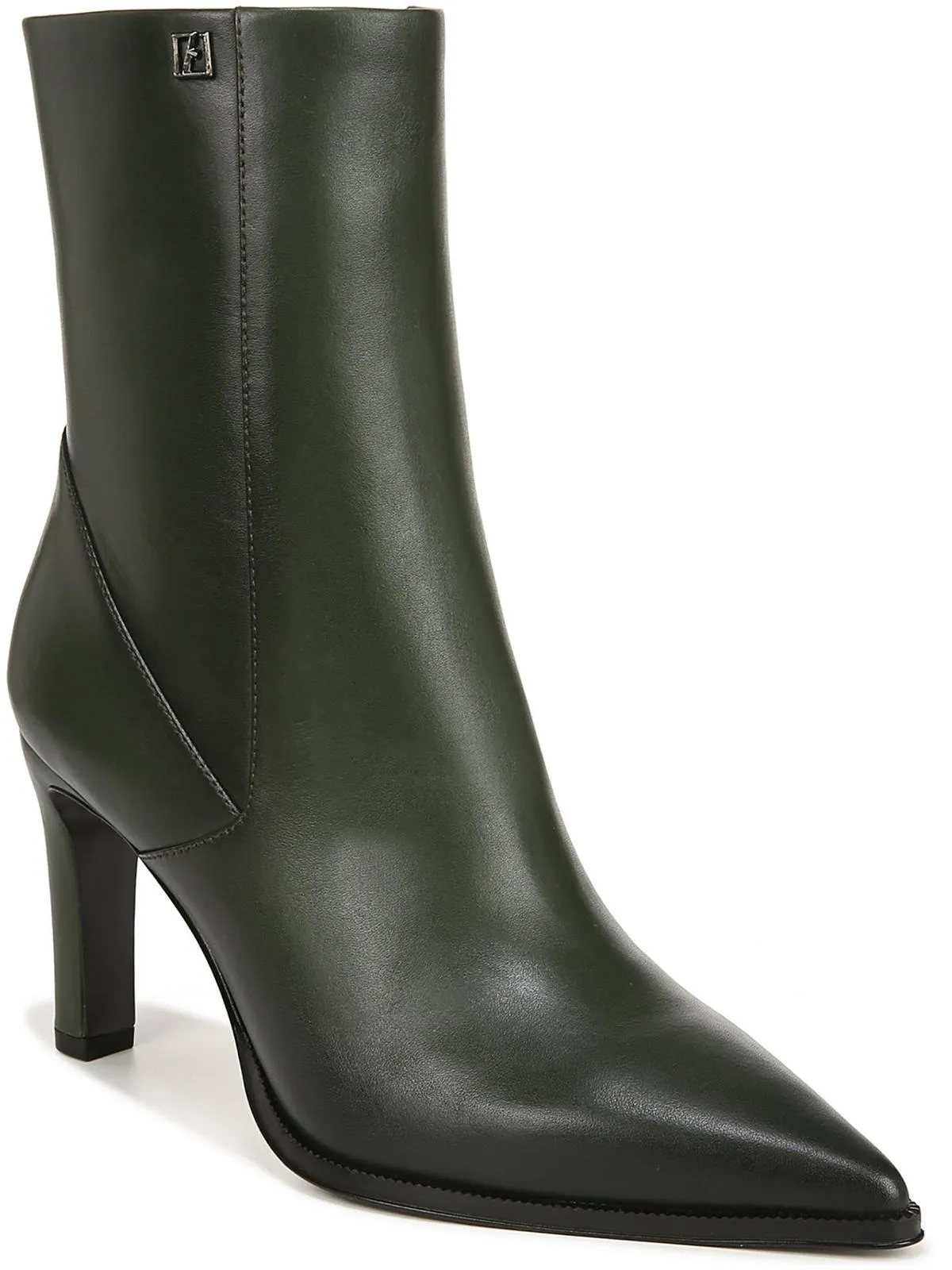 Womens Leather Mid-Calf Boots