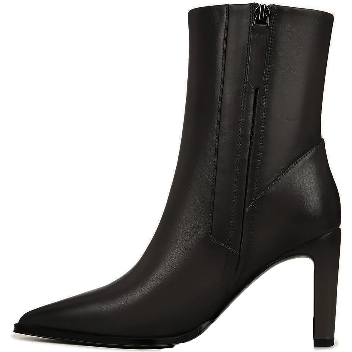 Womens Leather Mid-Calf Boots