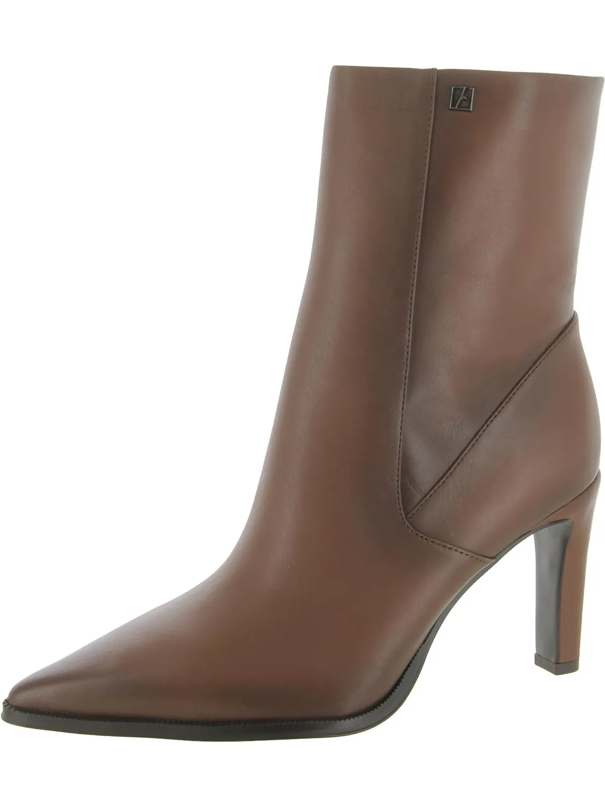 Womens Leather Mid-Calf Boots