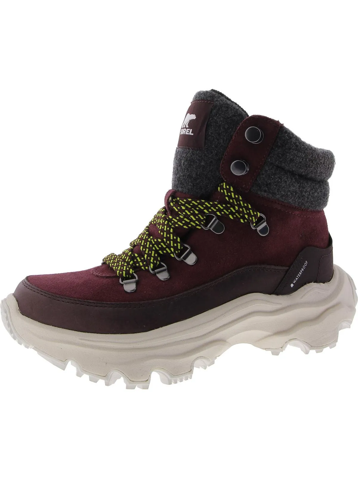 Womens Leather Sneaker Hiking Boots