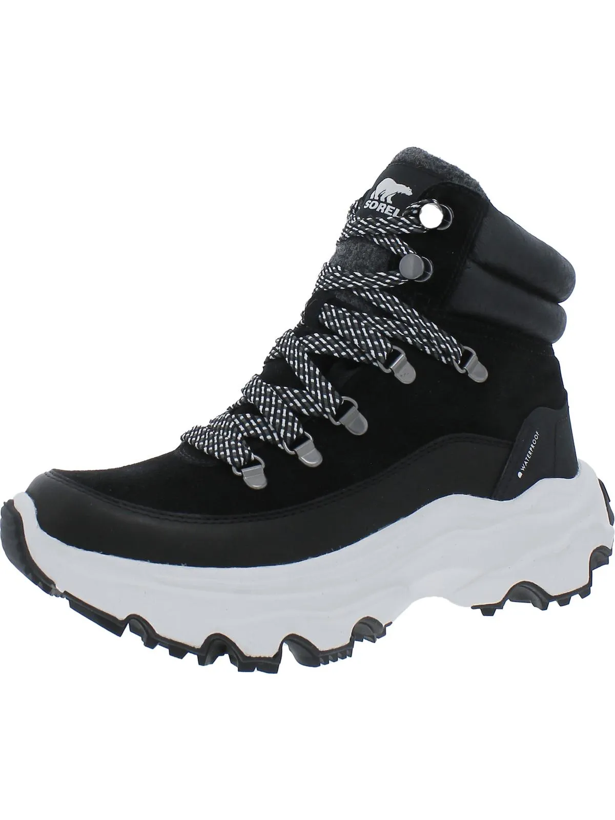 Womens Leather Sneaker Hiking Boots