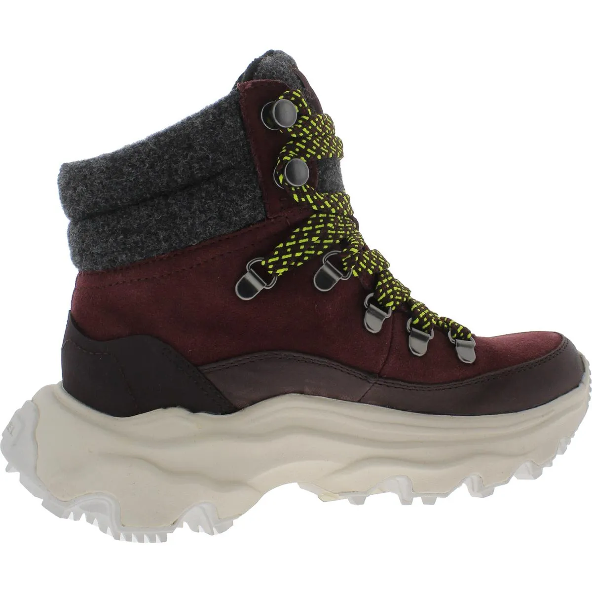 Womens Leather Sneaker Hiking Boots