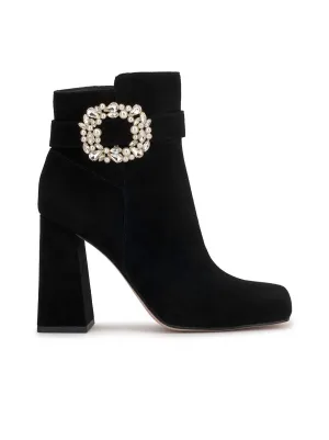 Women's Luminna Block Heeled Bootie In Black