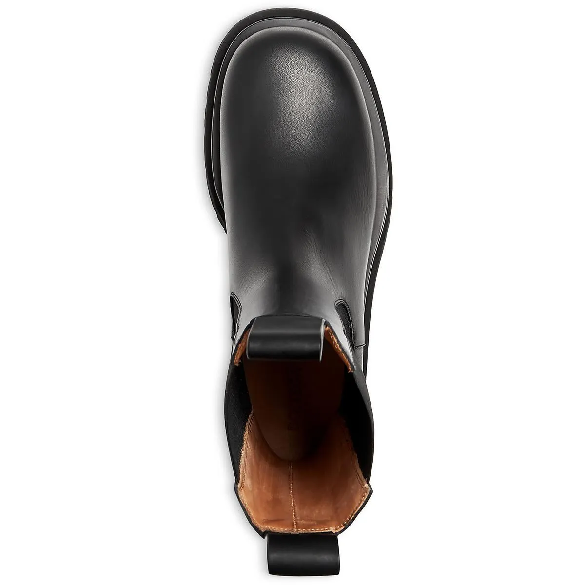 Womens Mixed Media Chelsea Boots