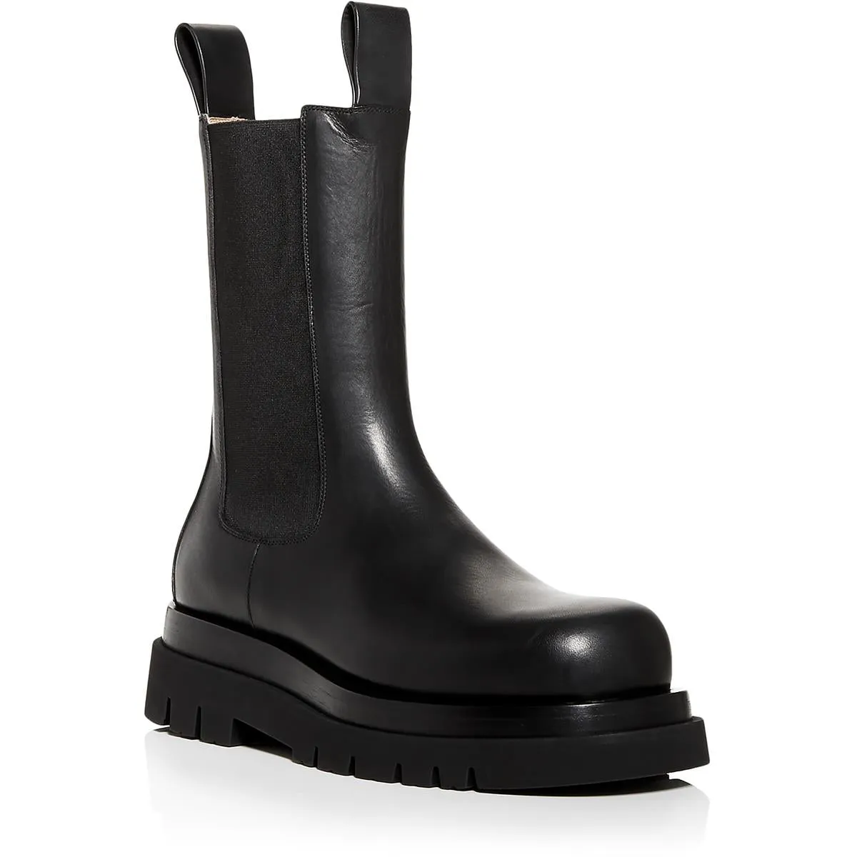 Womens Mixed Media Chelsea Boots